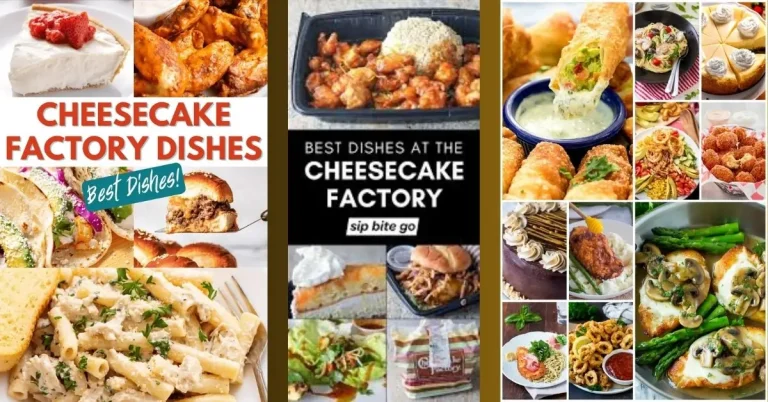 Best Cheesecake Factory Dishes