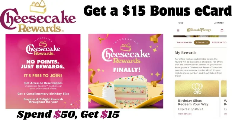 Cheesecake Factory Rewards