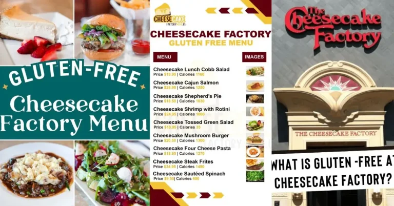 Cheesecake Factory gluten-free Menu