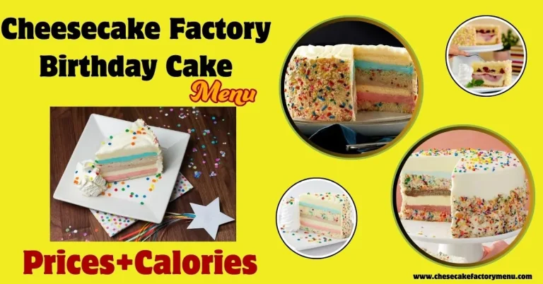 Cheesecake Factory Birthday Cake