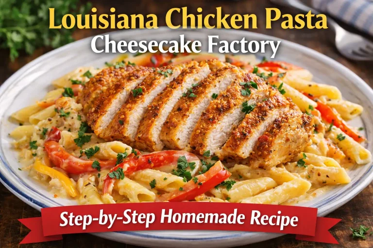 Cheesecake Factory Louisiana Chicken Pasta Recipe