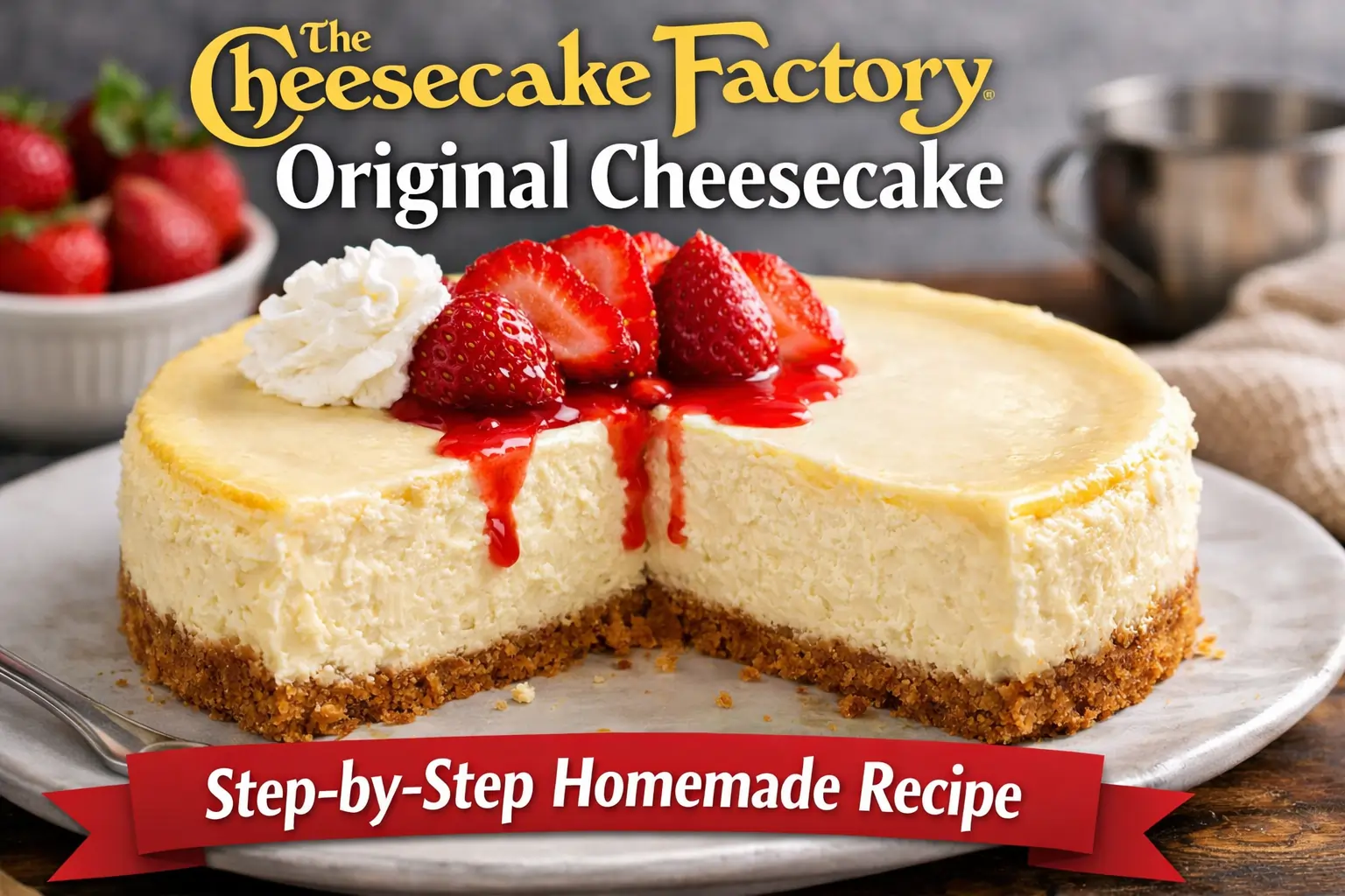 Cheesecake Factory Original Cheesecake Recipe