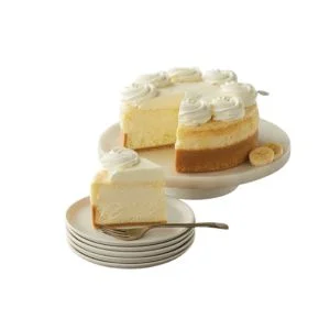 7-Inch Fresh Banana Cream Cheesecake