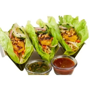 Cheesecake Factory Asian Chicken Lettuce Wrap Tacos