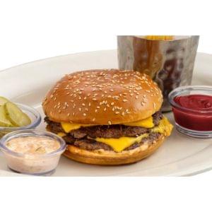 Double Smash Cheeseburger