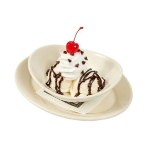 Kids’ Mini Hot Fudge Sundae