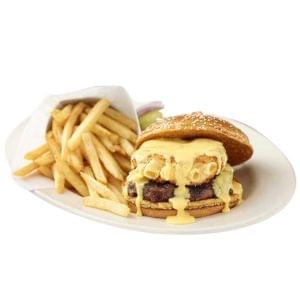Cheesecake Factory Macaroni and Cheese Burger