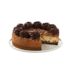 10-Inch Caramel Pecan Turtle Cheesecake