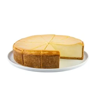 10-Inch Low-Licious Cheesecake with Strawberries