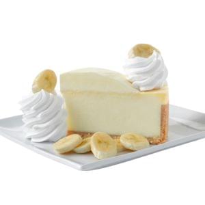 Fresh Banana Cream Cheesecake
