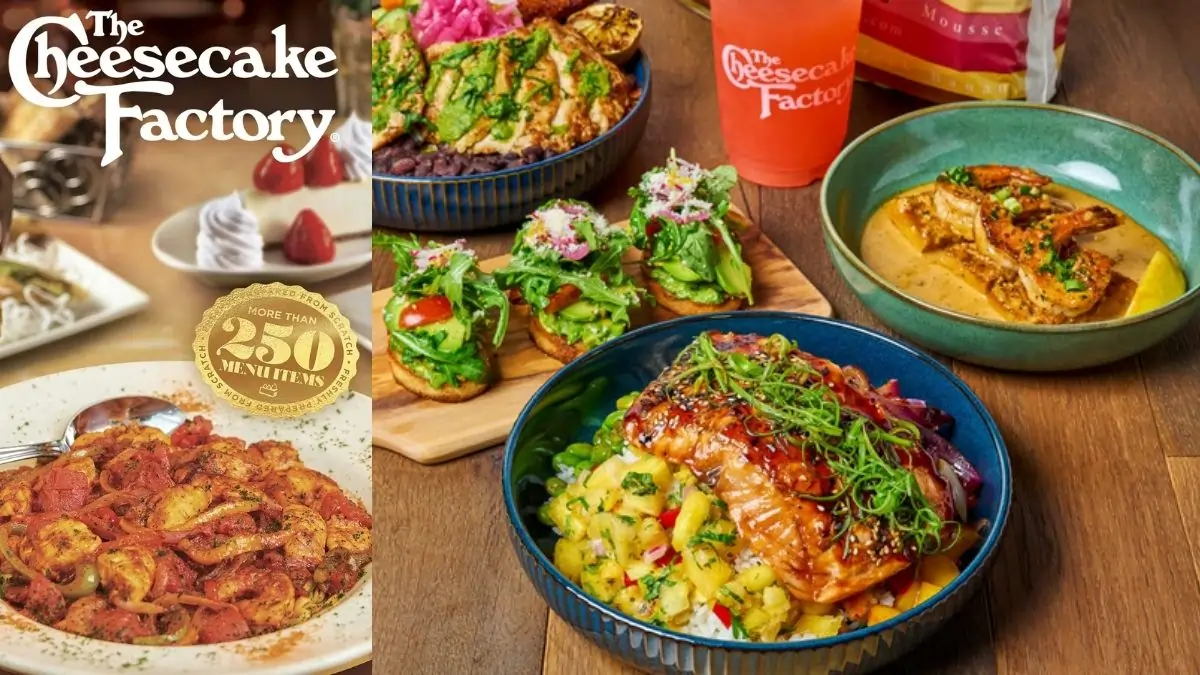 Cheesecake factory bowls menu