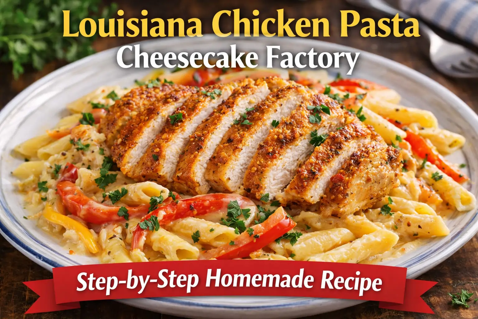 Cheesecake Factory Louisiana Chicken Pasta Recipe